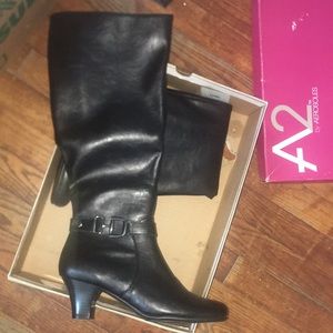AEROSOLES HEELED BOOTS, Brand new